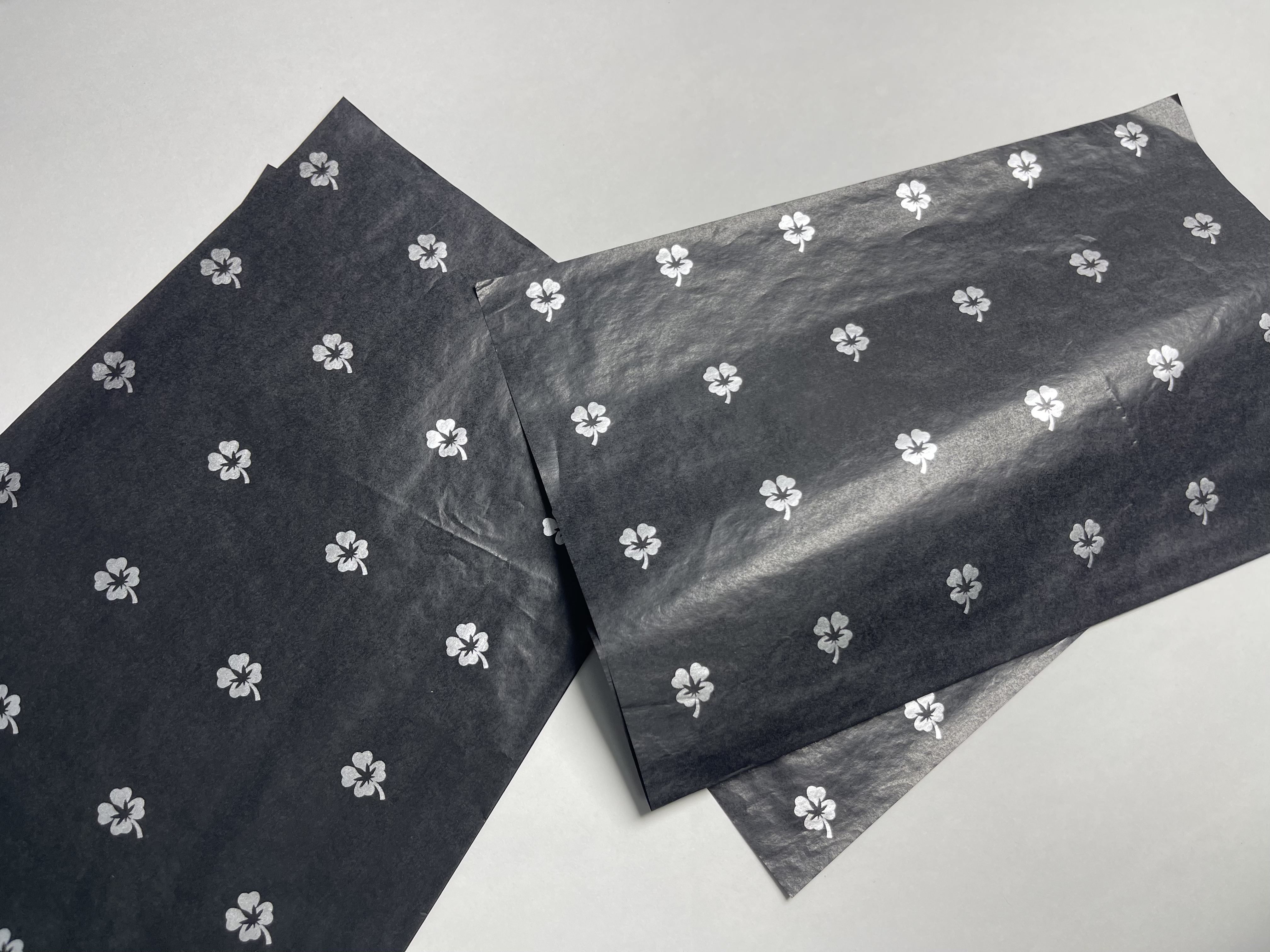 Custom Pink Floral Tissue Paper | Printed Gift Wrapping Tissue Paper | Decorative Packaging Paper for Flowers & Retail