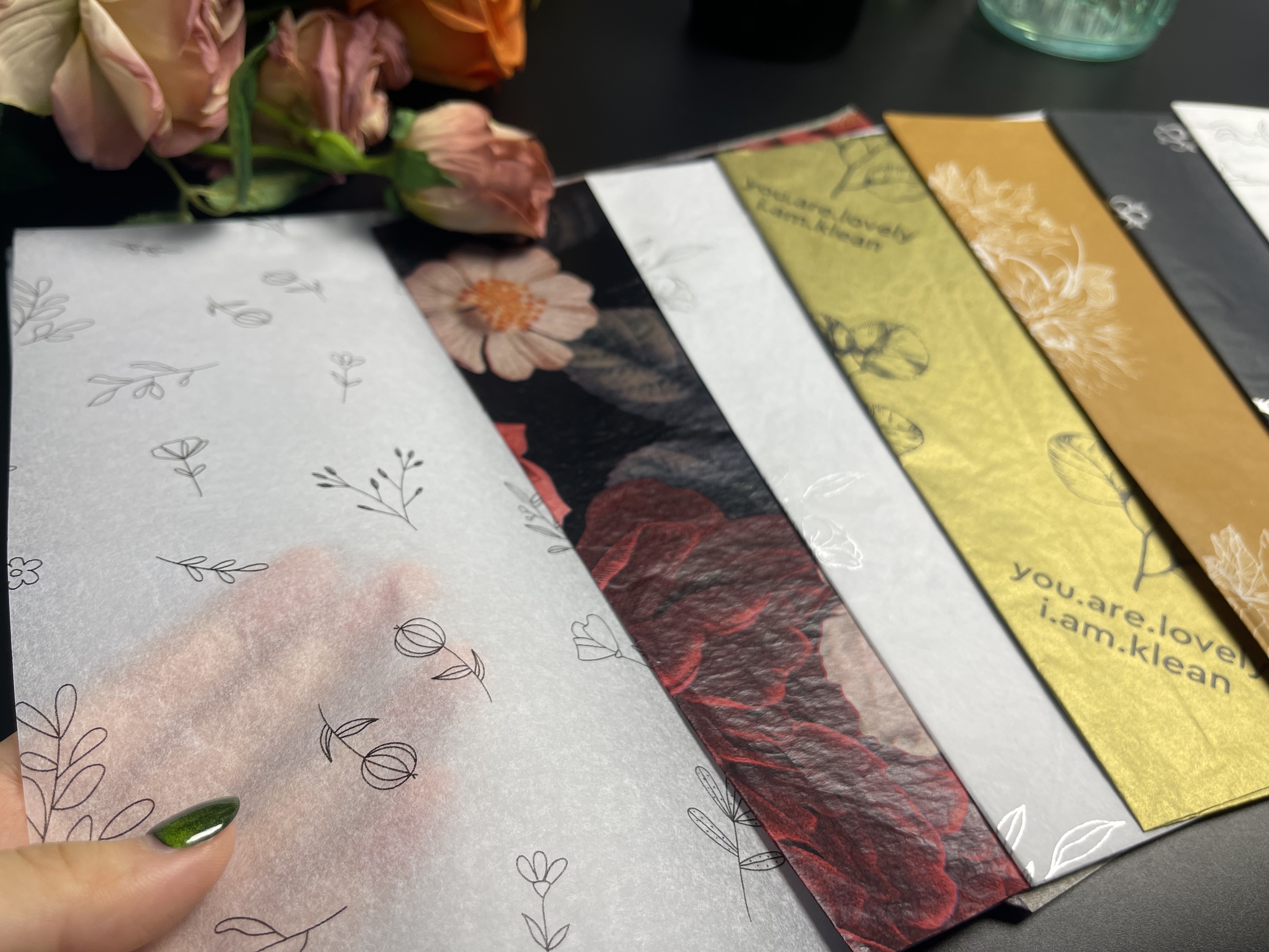 Custom Printed Tissue Paper Custom Logo Tissue Paper Wrapping Wrapping Paper Personalized Tissue Paper for Gift Wrapping
