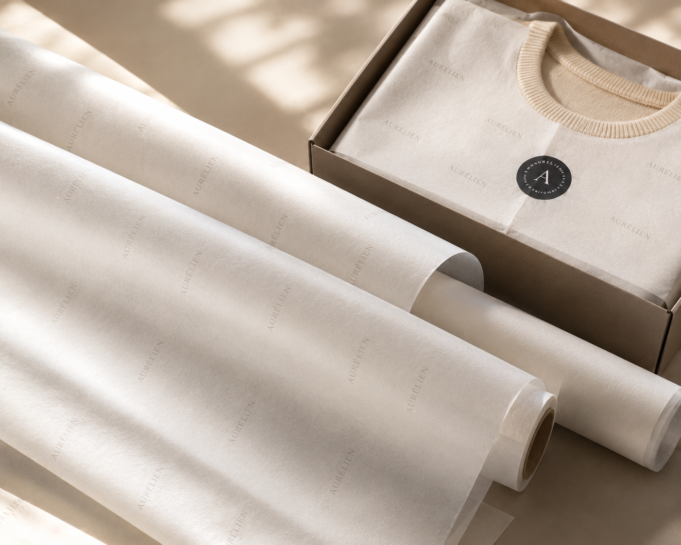 Custom Size Printed Copy Tissue Paper White/Colored Packaging Paper For Apparel Box Shoes Gift Wrap