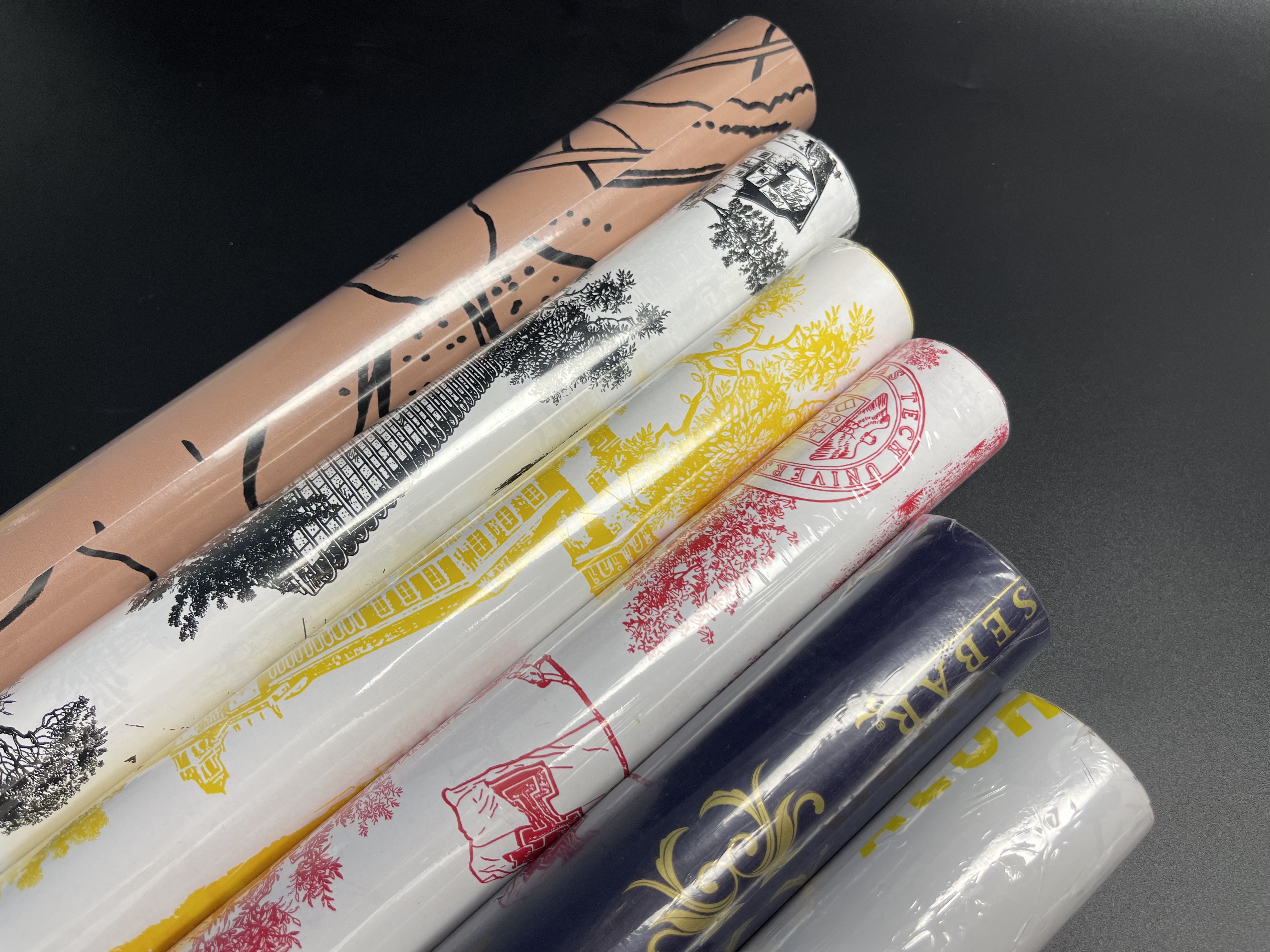 Custom Printed Logo Gift Floral Wrapping Paper Clothing Wrapping Tissue Paper 60g Gift Wrapping Paper