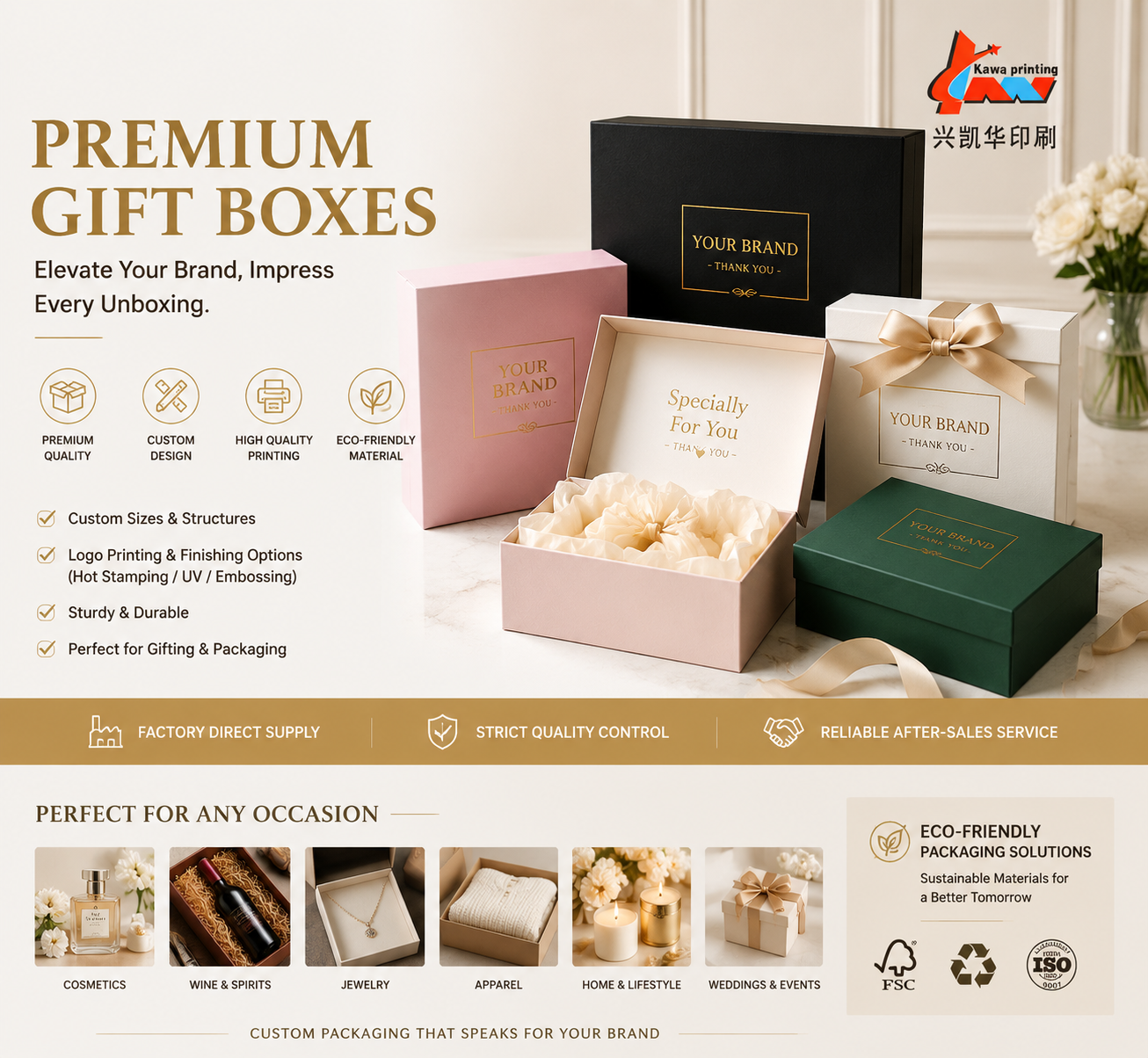 Premium Gift Boxes For Your Brand