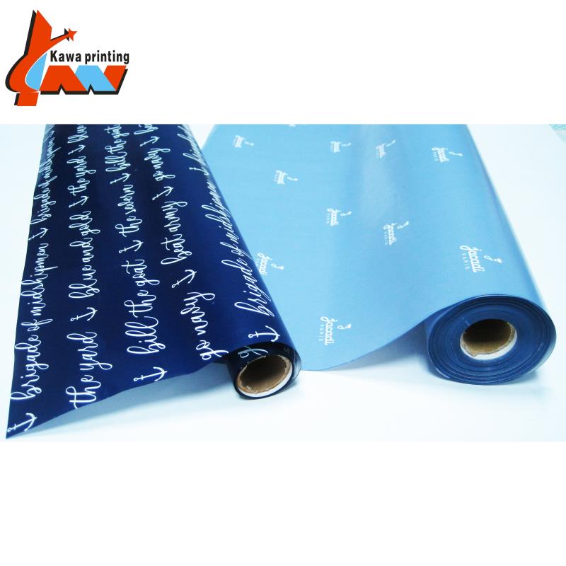 Custom Printed Wrapping Paper Rolls | Full-Coverage Logo Packaging Paper for Gifts, Apparel and Retail