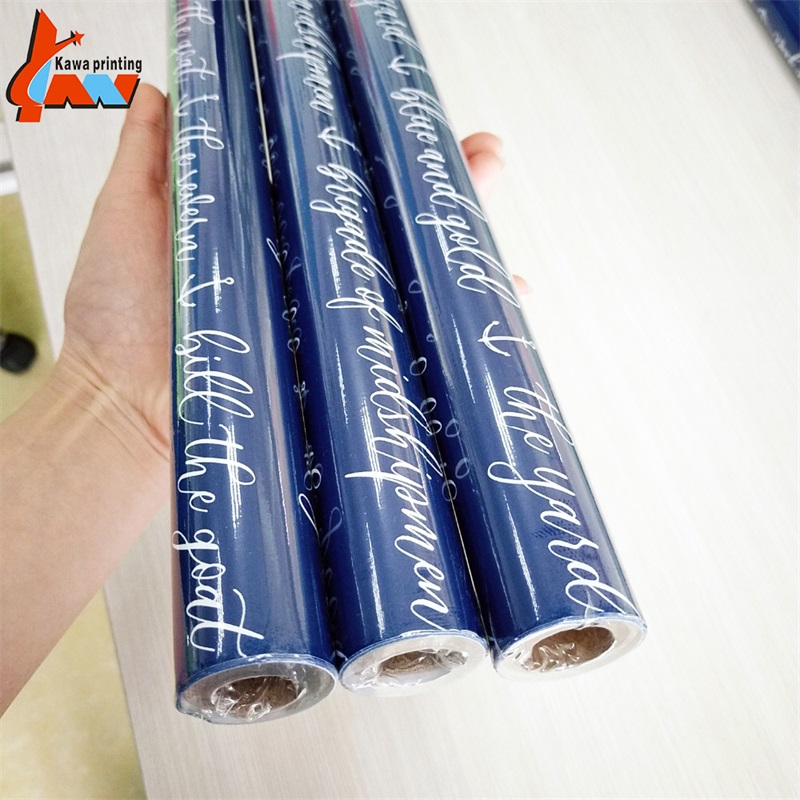 Custom Printed Wrapping Paper Rolls | Full-Coverage Logo Packaging Paper for Gifts, Apparel and Retail