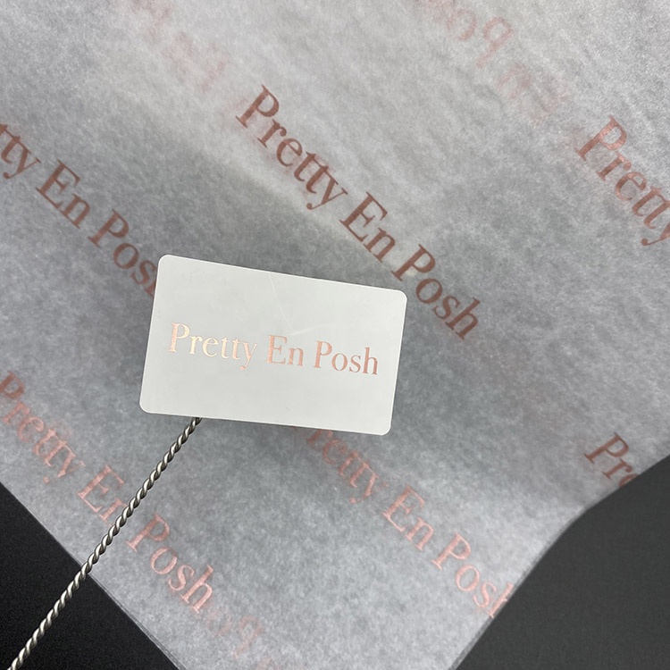 Custom Rose Gold Foil Stickers | Matte White Logo Labels | Round Packaging Seal Stickers | Custom Printed Brand Labels