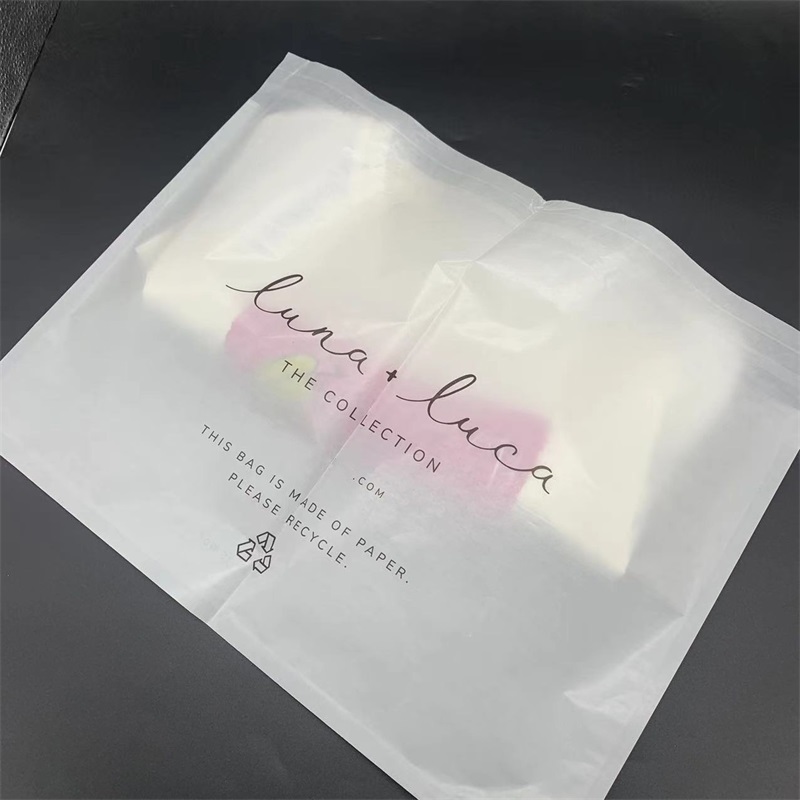 Custom Glassine Paper Bags | Translucent Eco-Friendly Packaging Bags | Recyclable Apparel & Retail Packaging