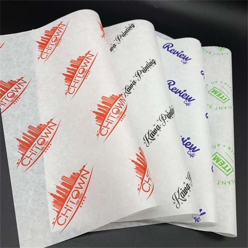 Premium White PFAS-Free Greaseproof Paper | Customizable Food Wrapping Paper | Multiple Weights Available