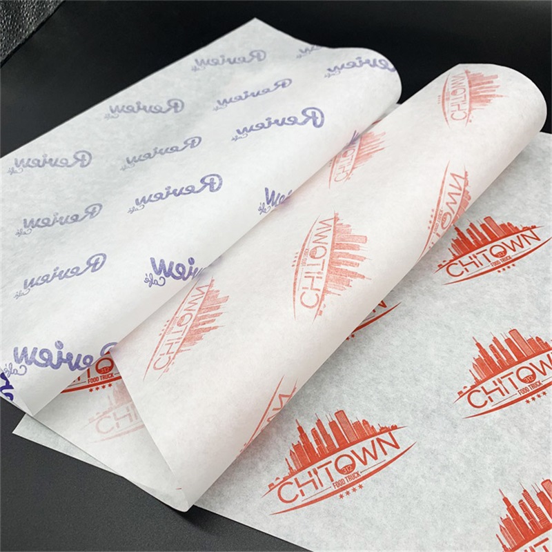 Premium White PFAS-Free Greaseproof Paper | Customizable Food Wrapping Paper | Multiple Weights Available