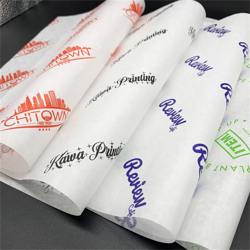 Premium White PFAS-Free Greaseproof Paper | Customizable Food Wrapping Paper | Multiple Weights Available