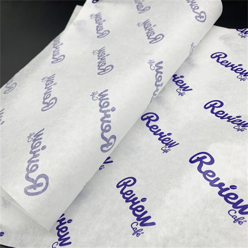 Premium White PFAS-Free Greaseproof Paper | Customizable Food Wrapping Paper | Multiple Weights Available