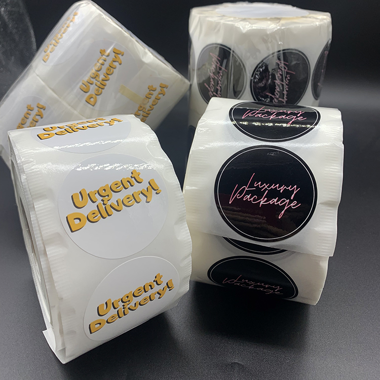 Custom Roll Labels | Printed Adhesive Sticker Rolls | Logo, Packaging and Product Labels