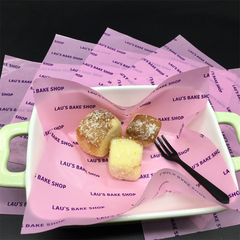 Food Grade Greaseproof Paper | Biodegradable Food Packaging Paper | Custom Printed Food Wrapping Paper
