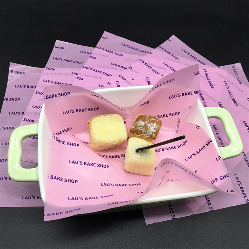 Food Grade Greaseproof Paper | Biodegradable Food Packaging Paper | Custom Printed Food Wrapping Paper