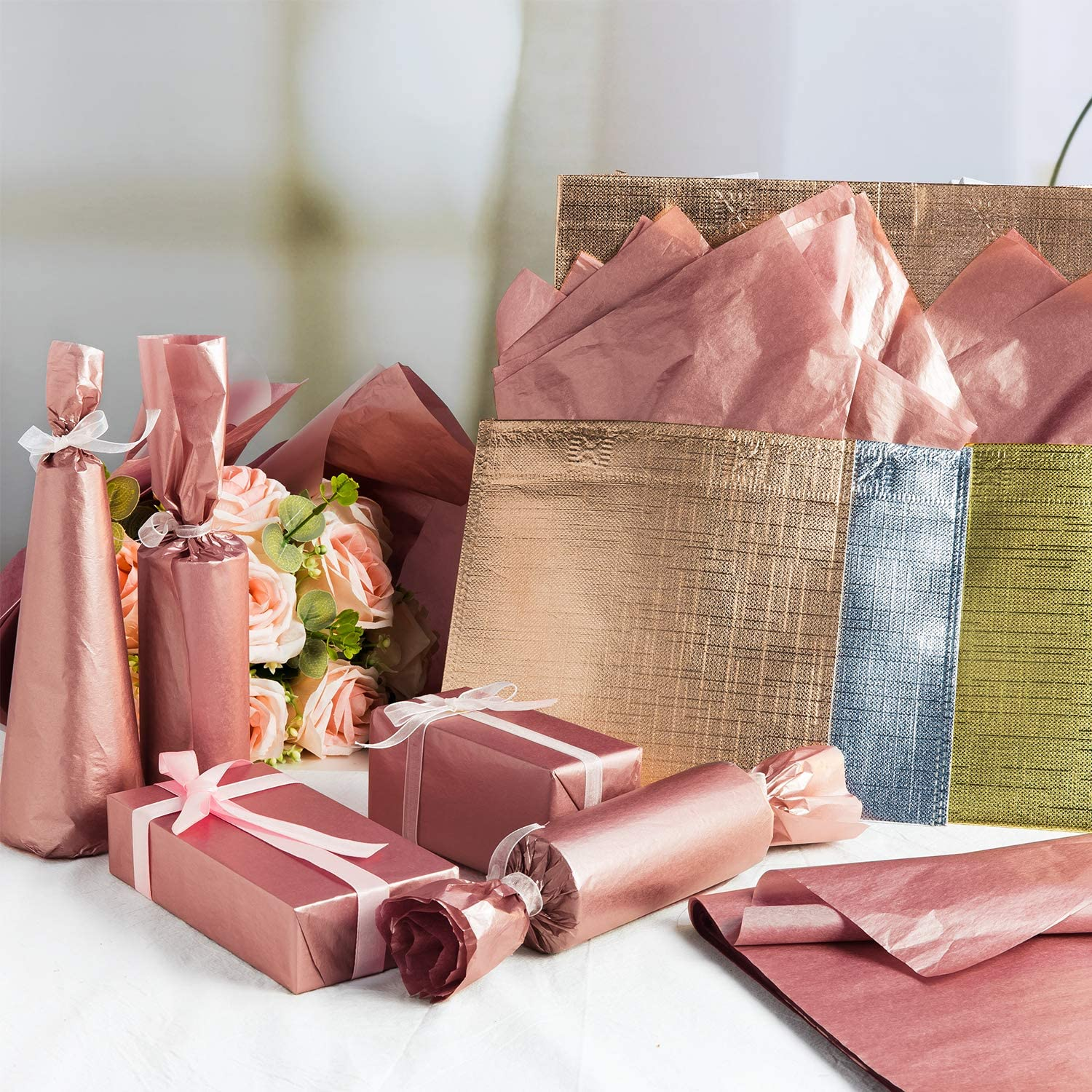 Custom Printed Tissue Paper | Branded Logo Tissue Paper for Premium Unboxing & Retail Packaging