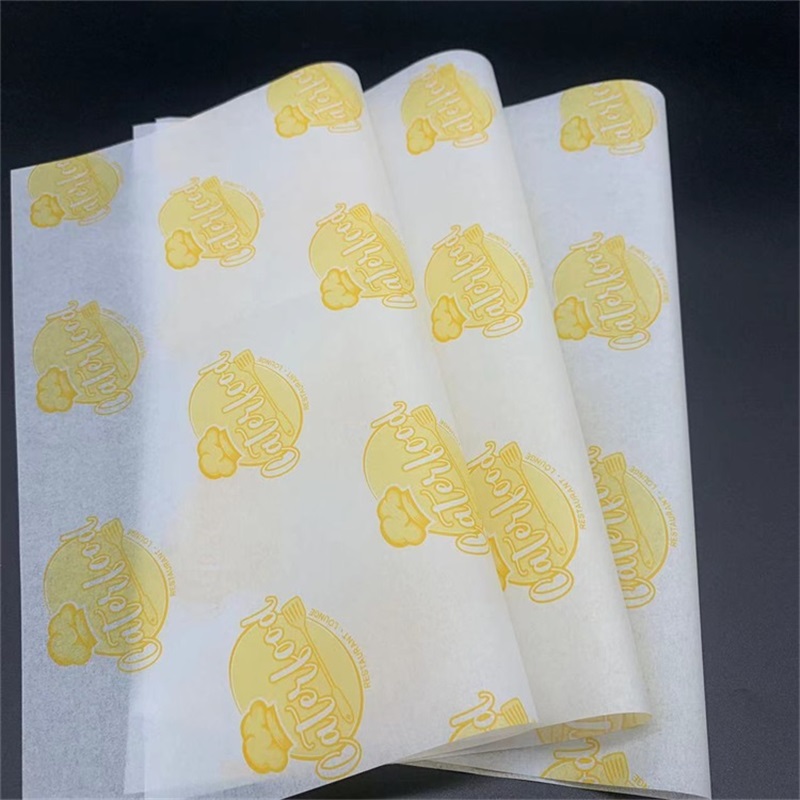 Custom Burger Wrapping Paper | Food Grade Greaseproof Paper | Custom made