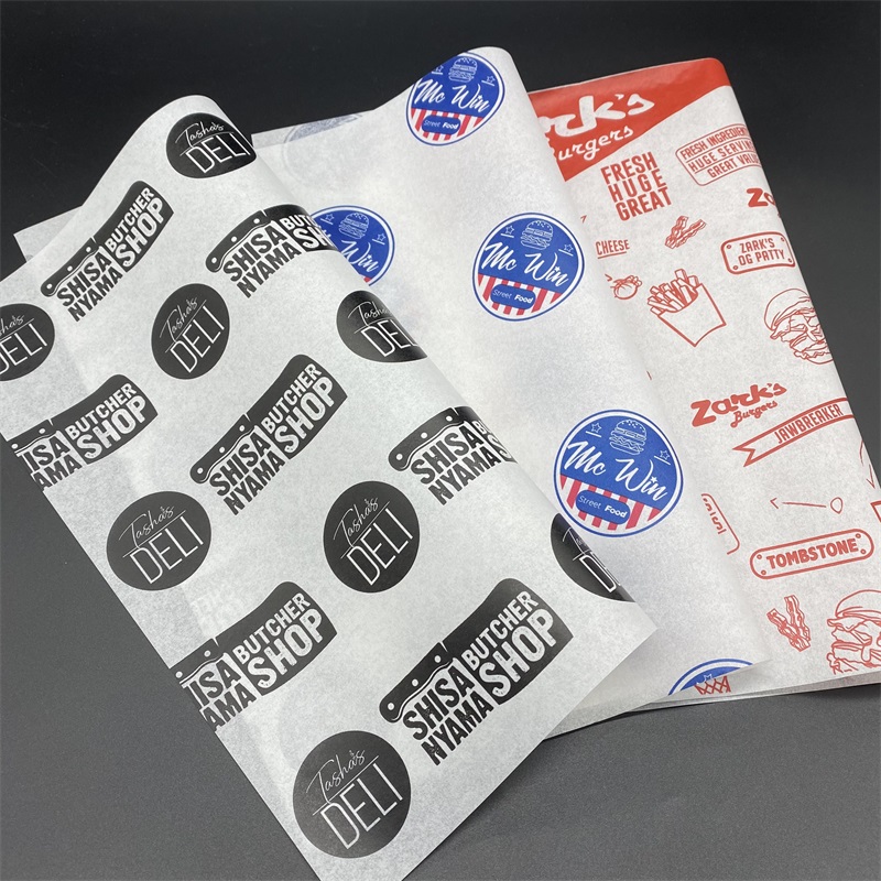 PFAS-Free Greaseproof Paper | Custom Printed Food Wrapping Paper | Multiple GSM Options | Tested for Fluorine-Free Compliance