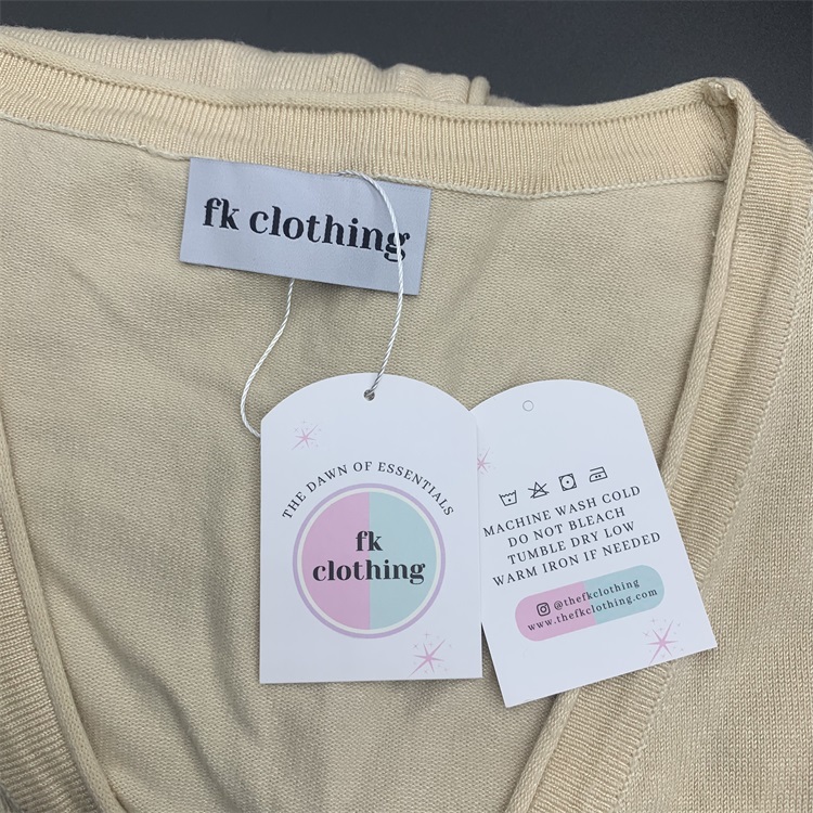 Custom Clothing Hang Tags | Premium Logo Swing Tags | Personalized Apparel & Retail Tags