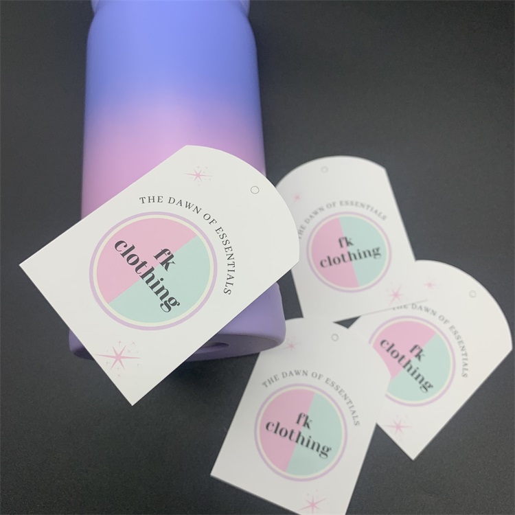 Custom Clothing Hang Tags | Die-Cut Shapes, Gold Foil, Embossing & Spot UV | Premium Cardstock Tags