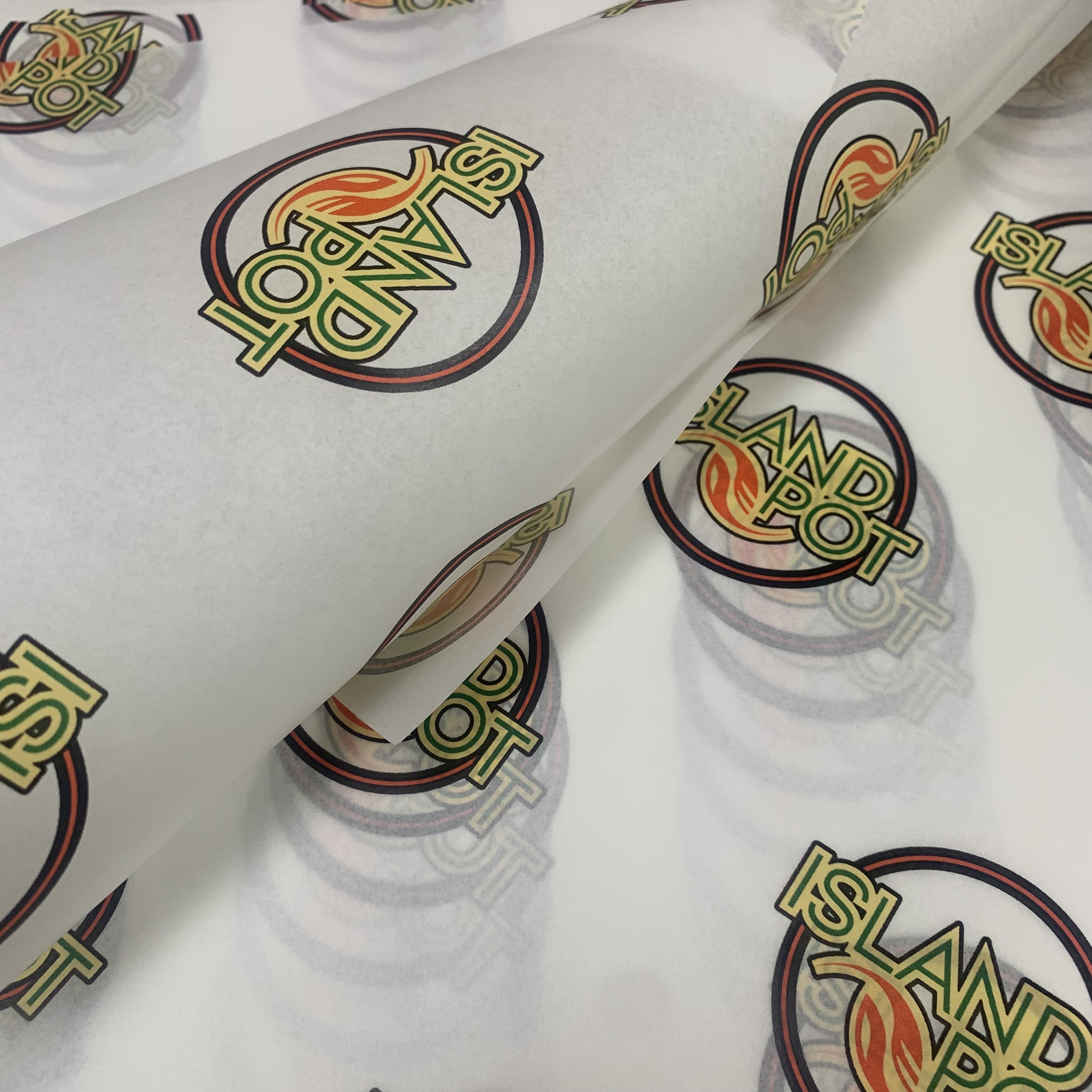 Custom Food Grade Greaseproof Paper | Eco-Friendly Biodegradable Food Wrapping Paper