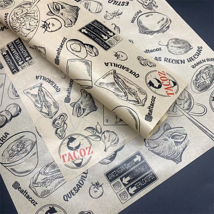 40gsm Food-Grade Kraft Paper | Custom Sizes Available | Eco-Friendly Food Packaging Paper