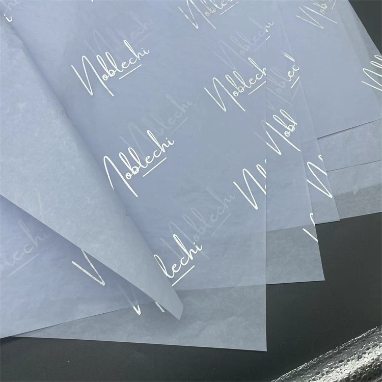 Custom Mint Green Logo Printed Tissue Paper | Branded Packaging Tissue Paper | Premium Gift & Apparel Wrapping Paper