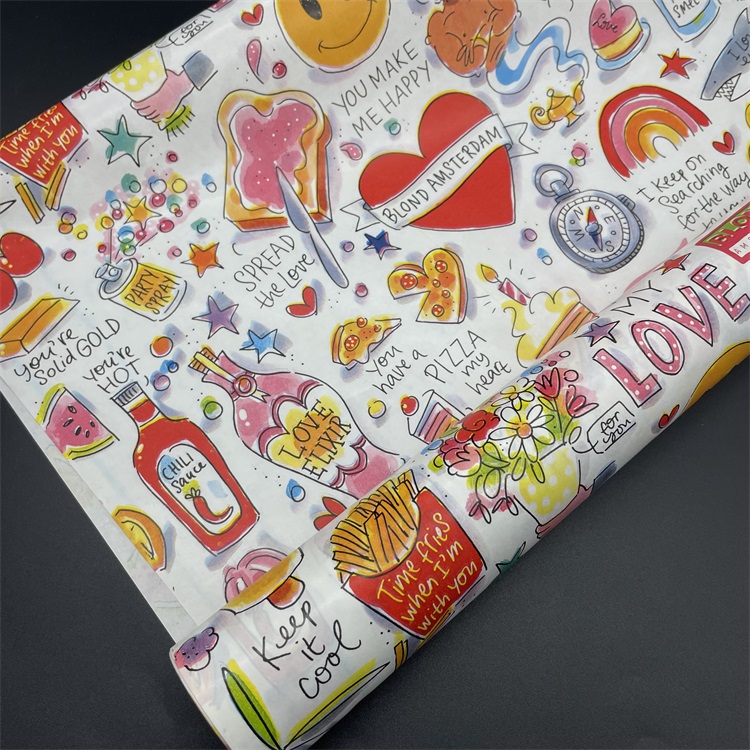 Custom Colored Gift Wrapping Paper Roll | Personalized Printed Packaging Paper