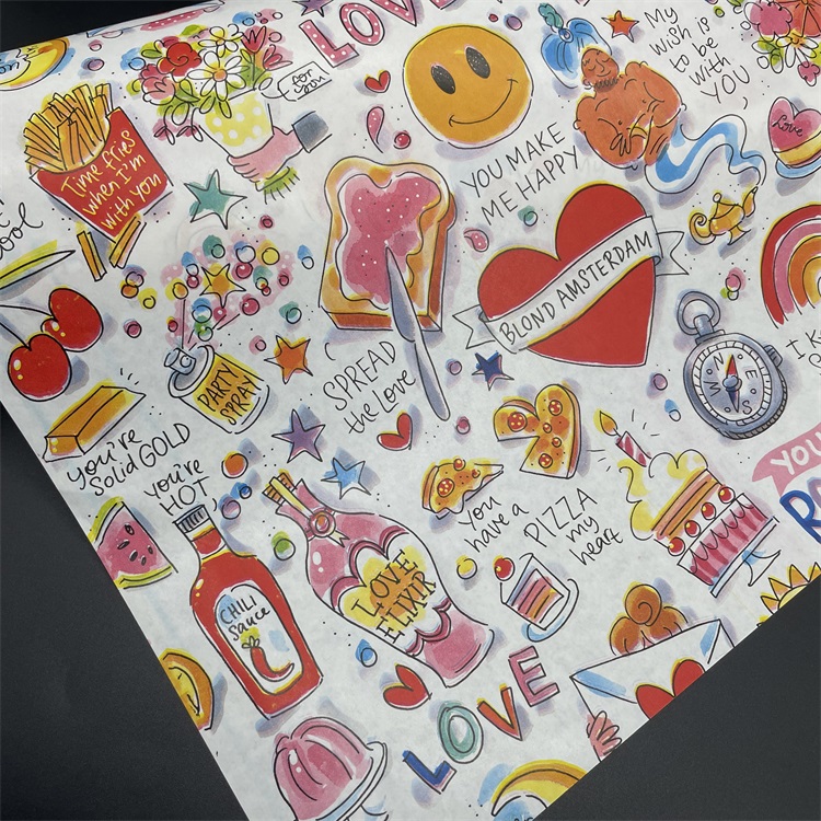 Custom Colored Gift Wrapping Paper Roll | Personalized Printed Packaging Paper