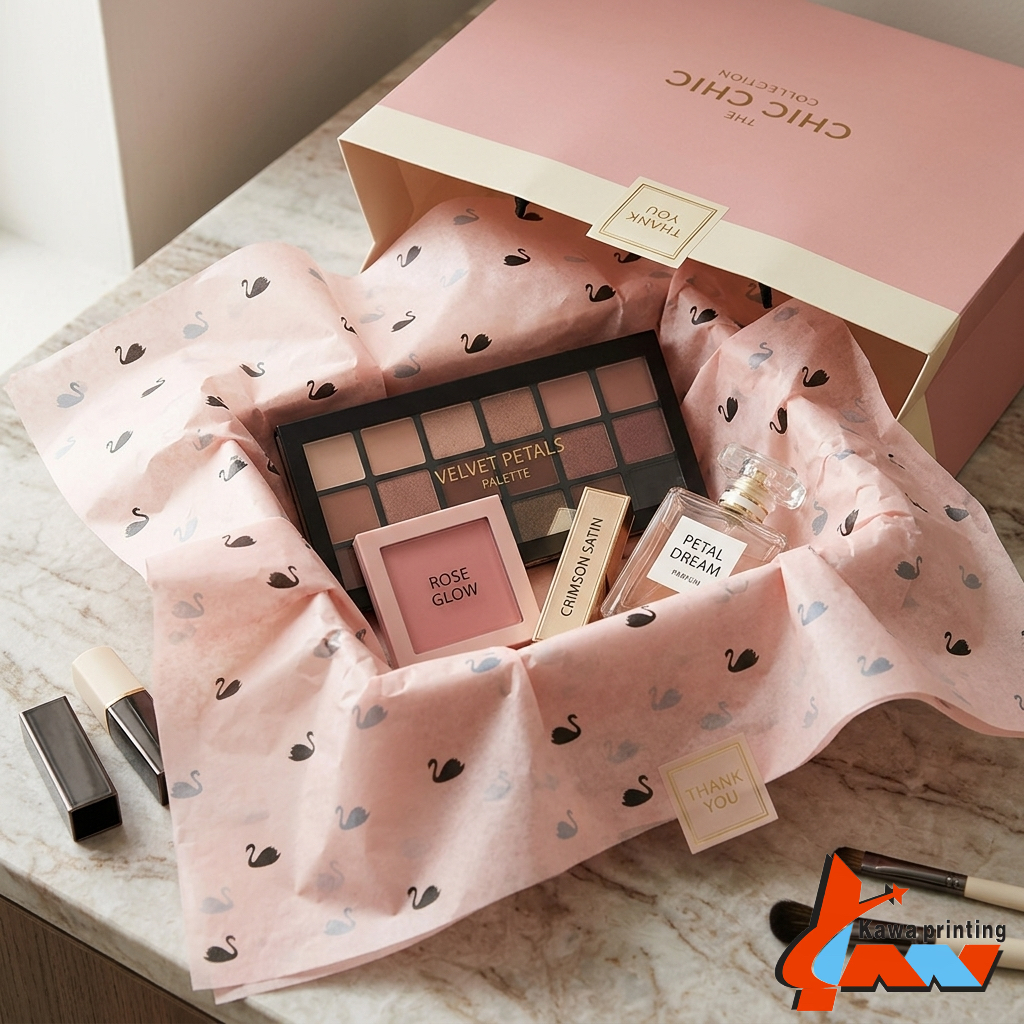 Elevate Your Packaging with Custom Printed Tissue Paper