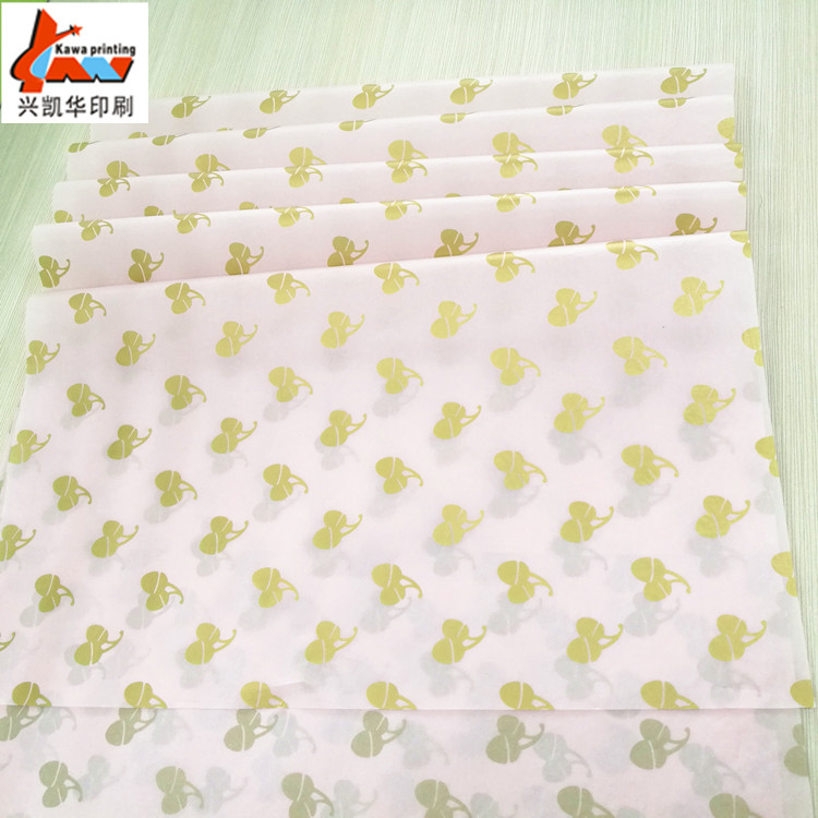 Custom Light Pink Printed Tissue Paper | Logo Packaging Tissue | Luxury Gift & Apparel Wrapping Paper