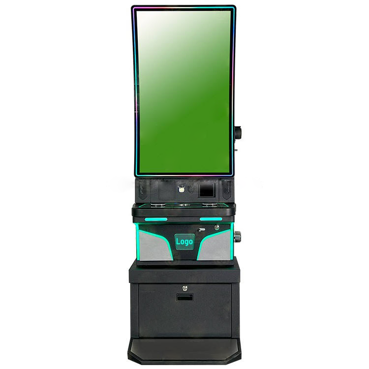 Fury Series Skill Cabinet 43 Inch Curved Touch Screen Game Customized Black 36 Pin For Amusement Cabinet