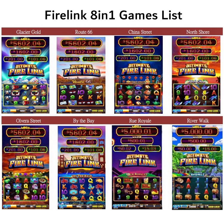 Fire Link 8in1 Games