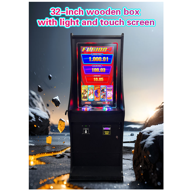 32 Inch Touch Monitor Fusion 4 Skill Game Cabinet Customized at Factory Price for Arcade Video Game Machine Amusement Cabinet