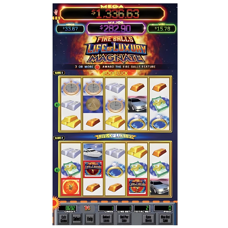 Fireball Life of luxury Magnate 2in1 Games