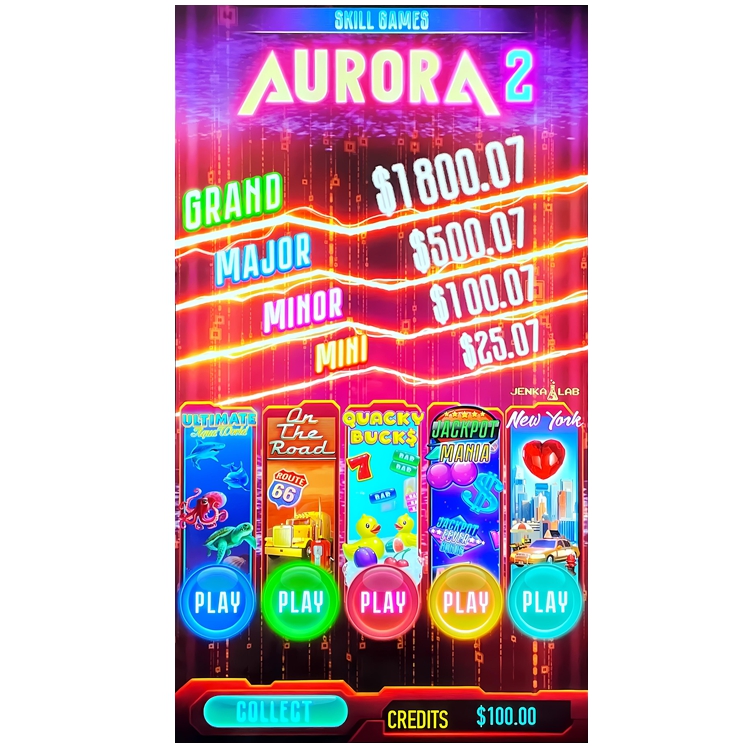 Aurora Plus 5 Boards in 1 Skill Game Vertical PC Board Case Preview Coin Operated PCB Game Board 4 Arcade Game Amusement Machine