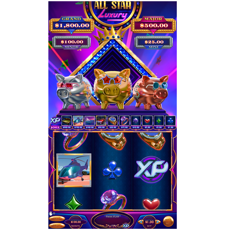 Aurora XPerience Skill Game 7in1 Vertical PC Case Skill Game Board Coin Operated PCB Game Board for Arcade Game Amusement Machine
