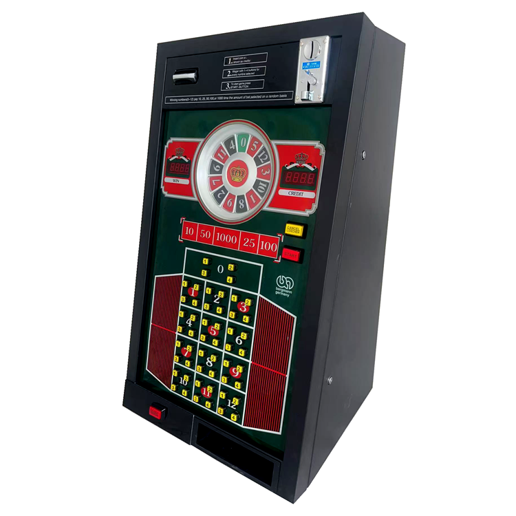 Bergmann Roulette Jackpot machine Arcade Gaming Machine Customized Skill Cabinet Green Classic Factory Price for Arcade Game Amusement Cabinet
