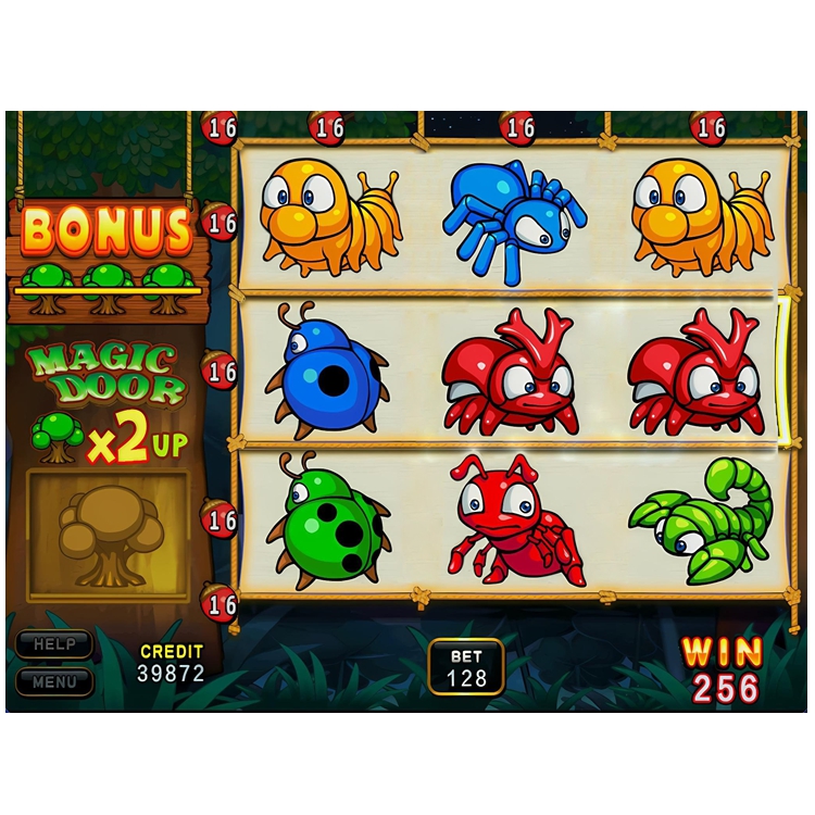 Bugs Party 2in1 Single/Dual Skill Game Board Skill Preview HET Game Board PCB Board Software for Arcade Game Amusement Machine