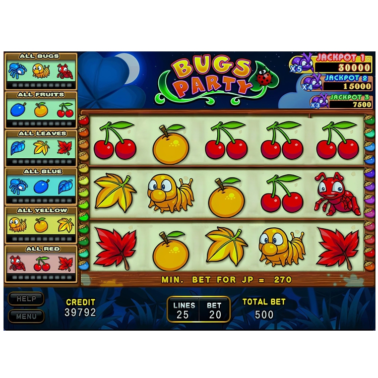 Bugs Party 2in1 Single/Dual Skill Game Board Skill Preview HET Game Board PCB Board Software for Arcade Game Amusement Machine