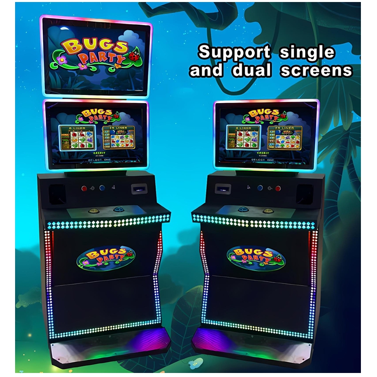 Bugs Party 2in1 Single/Dual Skill Game Board Skill Preview HET Game Board PCB Board Software for Arcade Game Amusement Machine