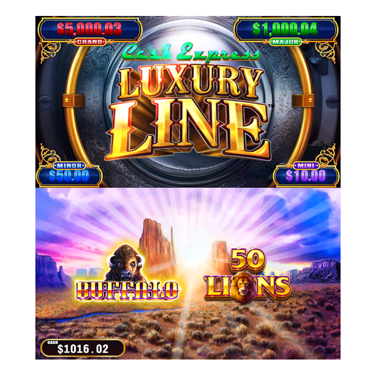 Cash Express Luxury line 2in1 Skill Preview multi game