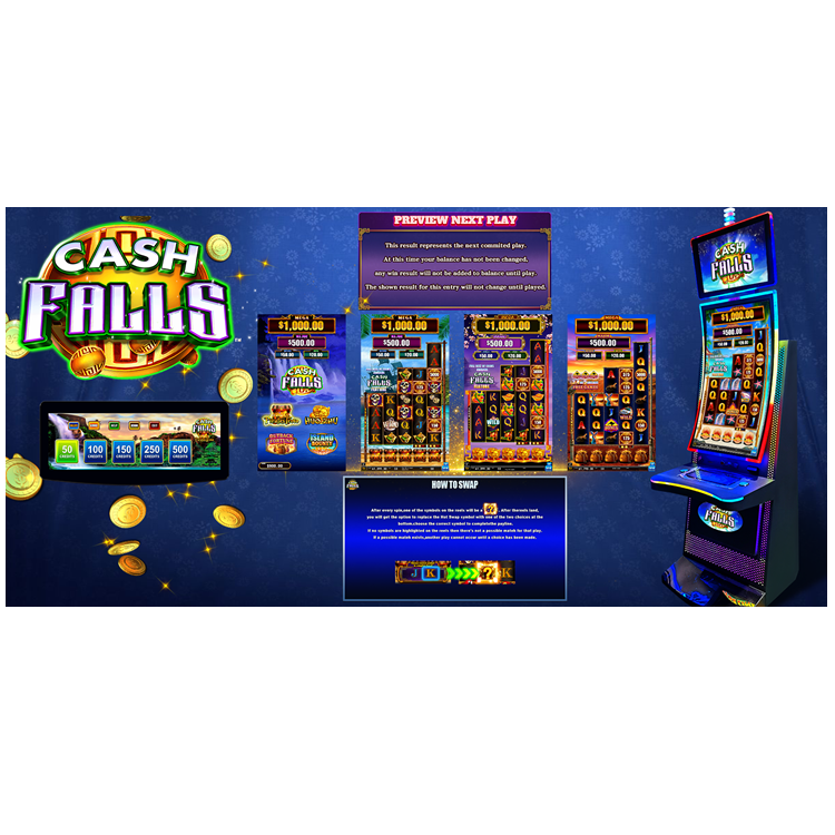 Cash Falls 4in1 Skill Game Board Skill Preview HET Game Board PCB Board Software for Arcade Game Amusement Machine