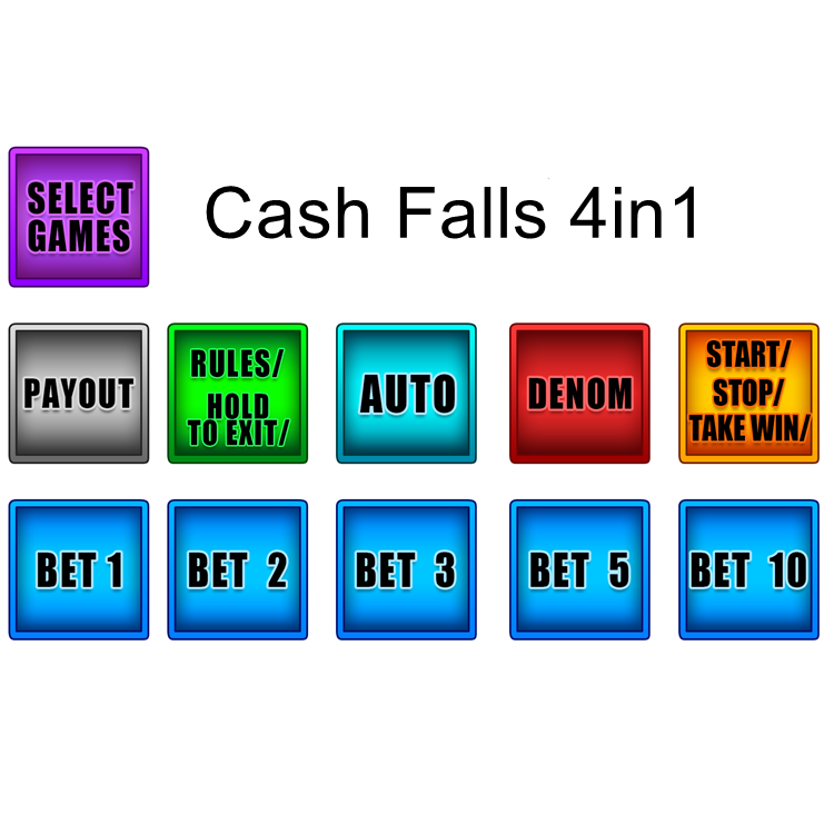 Cash Falls 4in1 Skill Game Board Skill Preview HET Game Board PCB Board Software for Arcade Game Amusement Machine