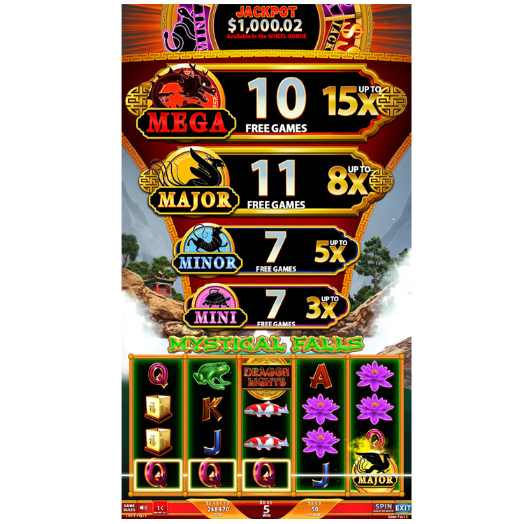 Dragon Lights 2in1 Skill Preview vertical multi game