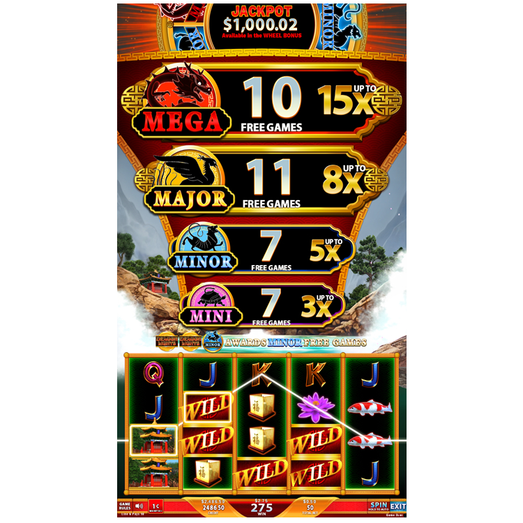 Dragon Lights 2in1 Skill Preview vertical multi game