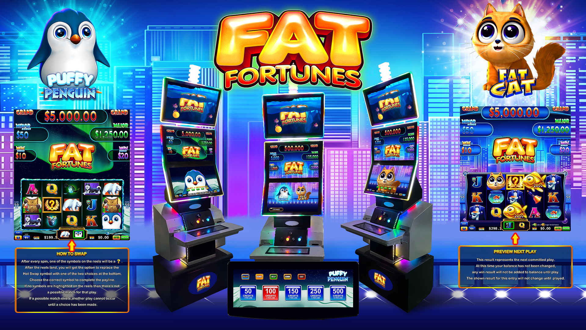 Fat Fortune 2in1 Skill Preview multi game