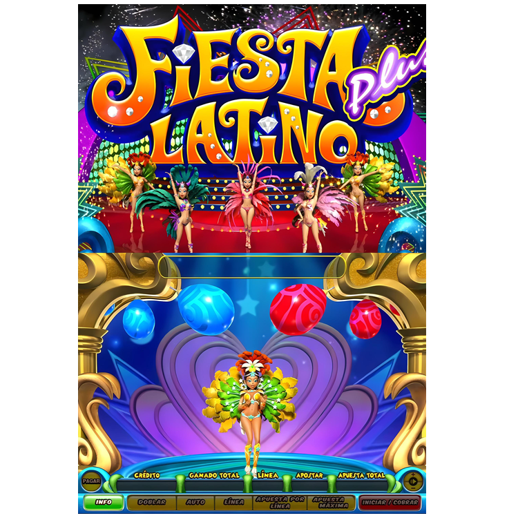 Fiesta Latino Plus Single/Dual Skill Game Board Skill Preview HET Game Board PCB Board Software for Arcade Game Amusement Machine