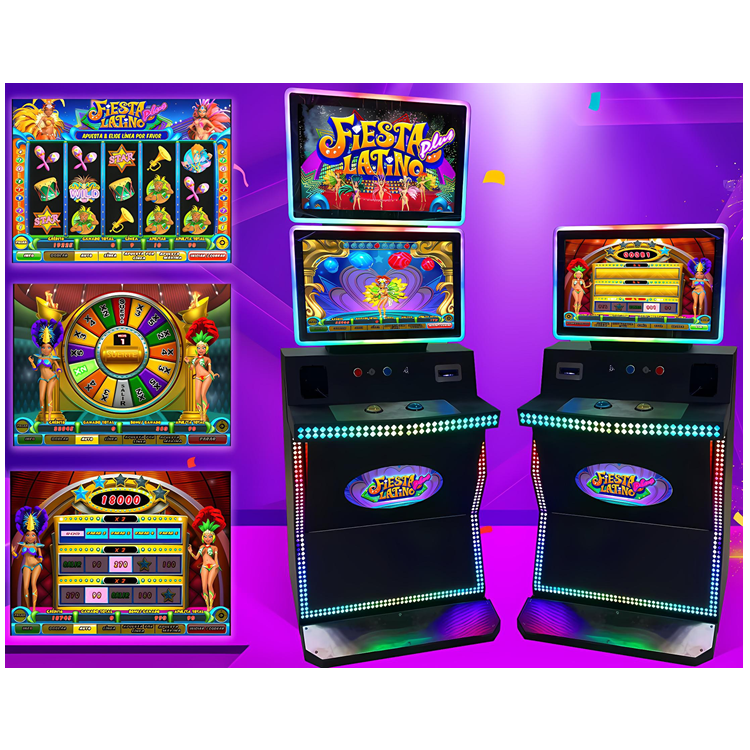 Fiesta Latino Plus Single/Dual Skill Game Board Skill Preview HET Game Board PCB Board Software for Arcade Game Amusement Machine
