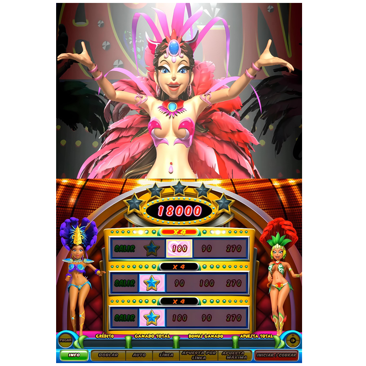 Fiesta Latino Plus Single/Dual Skill Game Board Skill Preview HET Game Board PCB Board Software for Arcade Game Amusement Machine