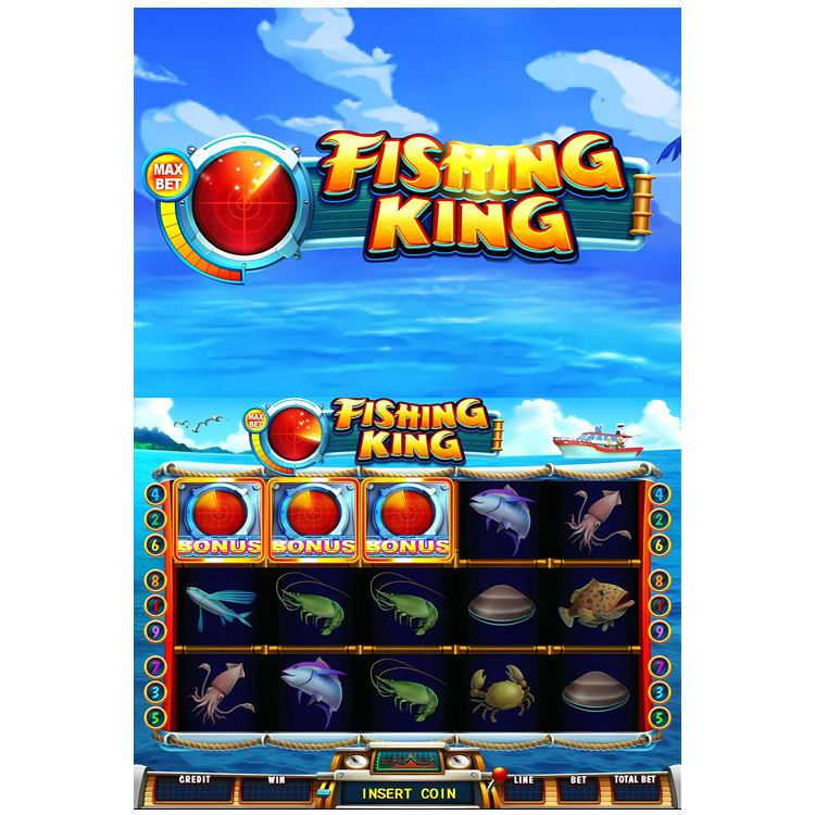 ​Fishing King Single/Dual Skill Game Board Skill Preview HET Game Board PCB Board Software for Arcade Game Amusement Machine
