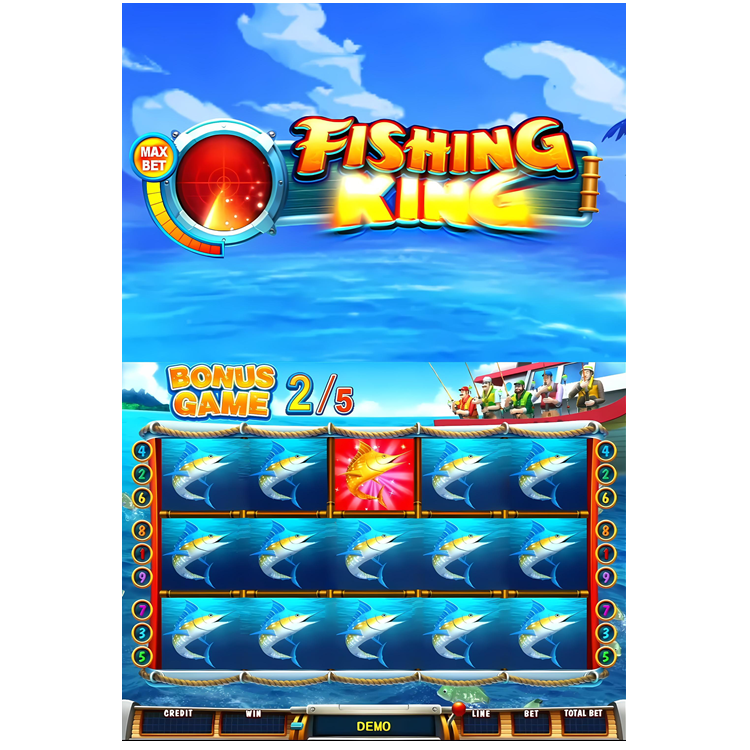 ​Fishing King Single/Dual Skill Game Board Skill Preview HET Game Board PCB Board Software for Arcade Game Amusement Machine