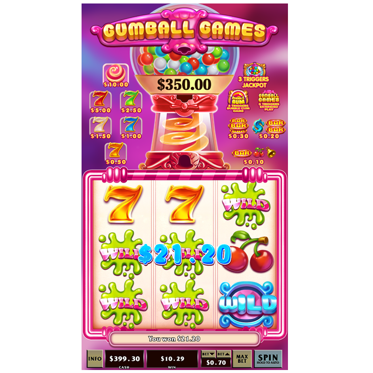 Gumball 7S Skill Game Board Skill Preview HET Game Board PCB Board Software for Arcade Game Amusement Machine